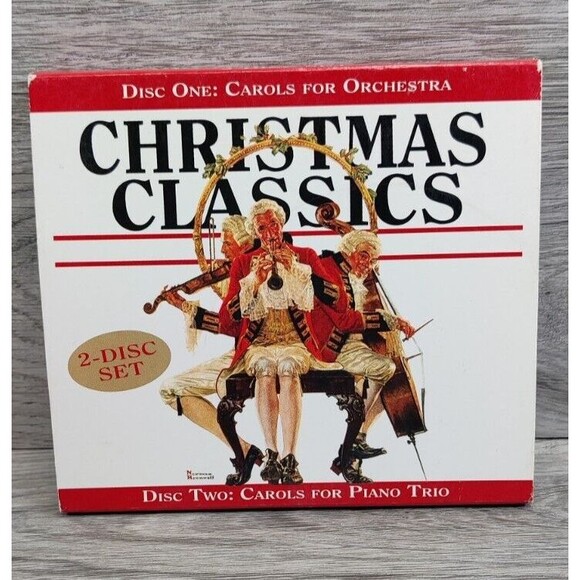 Vintage Christmas Classics 2 Disc Set Carols and Piano-1998-Christmas Music - Picture 1 of 5